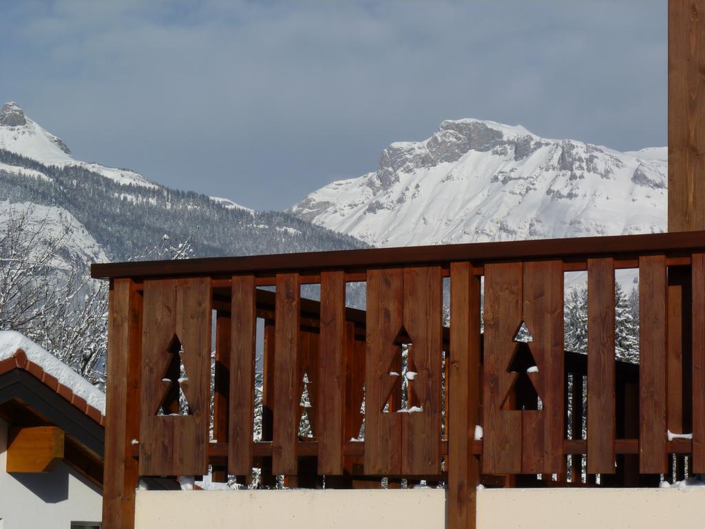 Chalet Des Alpes Panzió Crans-Montana Kültér fotó